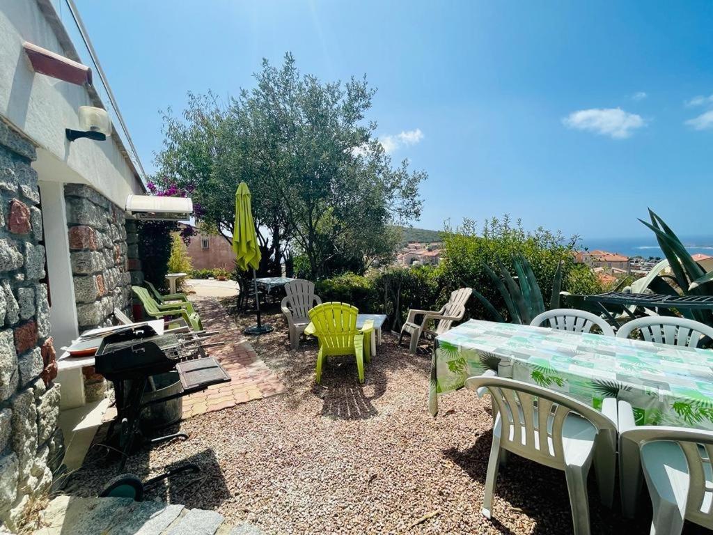 Villa Montalbo Vue Mer De 2 A 10 Personnes Cargèse Dış mekan fotoğraf